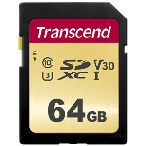 Transcend 64GB - UHS-I - SD - 64 GB - SDXC - Klasse 10 - UHS-I - 95 MB/s - 50 MB/s