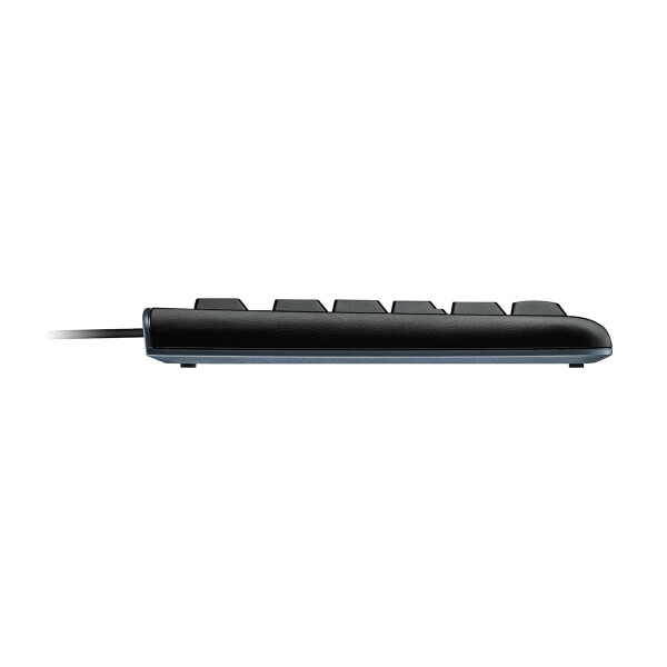 Logitech Desktop MK120 - Volle Größe (100%) - Kabelgebunden - USB - QWERTY - Schwarz - Maus enthalten