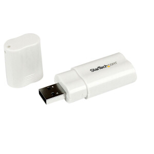 StarTech.com USB Audio Adapter - Externe USB Soundkarte -...