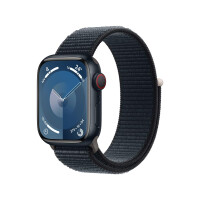 Apple Watch 9 Cell 41mm Alu Mitternacht Sport Loop