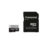 Transcend 350V - 128 GB - MicroSDXC - Klasse 10 - UHS-I -...
