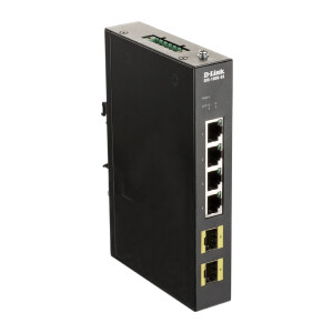 D-Link DIS-100G-6S - Unmanaged - Gigabit Ethernet...