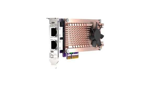 QNAP QM2-2P2G2T - Eingebaut - Kabelgebunden - PCI Express - Ethernet - 2500 Mbit/s