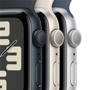 Apple Watch SE GPS - 44 mm - Aluminium Silber