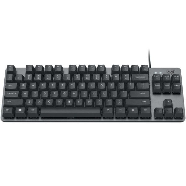 Logitech K835 TKL Mechanical Keyboard - Tenkeyless (80 - 87 %) - USB - Mechanischer Switch - LED - Graphit - Grau