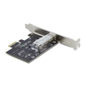 StarTech.com 1-Port GbE SFP Network Card - PCI-Express -...