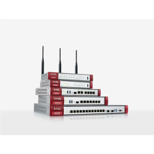 ZyXEL Firewall USG FLEX 100H Security Bundle - Router - 3...