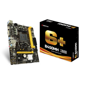 Biostar B450MH - AMD - Socket AM4 - AMD Athlon - AMD Ryzen&trade; 3 - 2nd Generation AMD Ryzen&trade; 3 - 3rd Generation AMD Ryzen&trade; 3 - AMD... - DDR4-SDRAM - 32 GB - DIMM