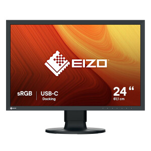 EIZO 61.0cm 24&quot; CS2400R 16 10 HDMI+DP+USB-C IPS black retail - Flachbildschirm (TFT/LCD) - 24&quot;