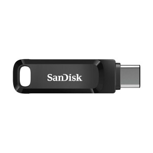 SanDisk Ultra Dual Drive - 128 GB - USB Type-A / USB Type-C - 3.2 Gen 1 (3.1 Gen 1) - 150 MB/s - Dia - Schwarz - Silber