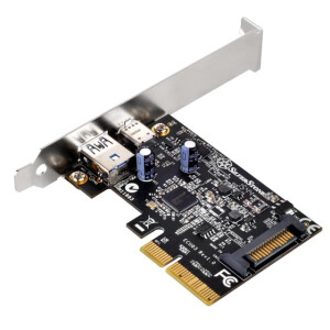 SilverStone ECU03 - PCIe - USB 3.2 Gen 1 (3.1 Gen 1) -...