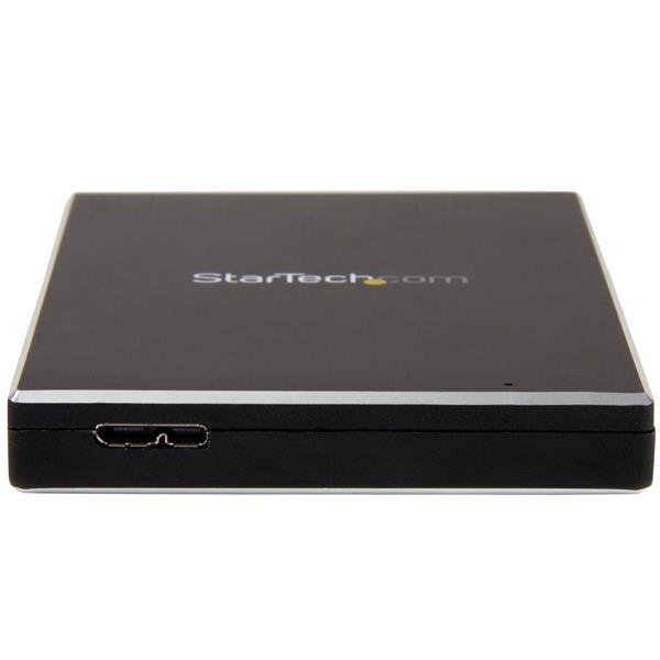 StarTech.com USB 3.1 Gen 2 (10 Gbps) Festplattengehäuse für 2,5" SATA Laufwerke - Speichergehäuse - 6.4 cm (2.5")