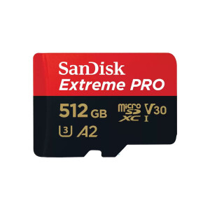 SanDisk Extreme PRO - 512 GB - MicroSDXC - Klasse 10 -...