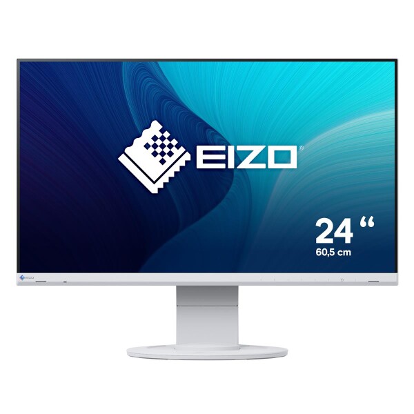 EIZO FlexScan EV2460-WT - 60,5 cm (23.8 Zoll) - 1920 x 1080 Pixel - Full HD - LED - 5 ms - Wei&szlig;
