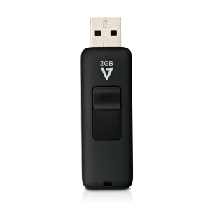 V7 2GB USB 2.0 2GB USB 2.0 Schwarz USB-Stick