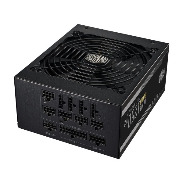 Cooler Master MWE Gold 1250 - V2 ATX 3.0 - 1250 W - 100 - 240 V - 50 - 60 Hz - 7 - 15 A - 120 W - 1248 W