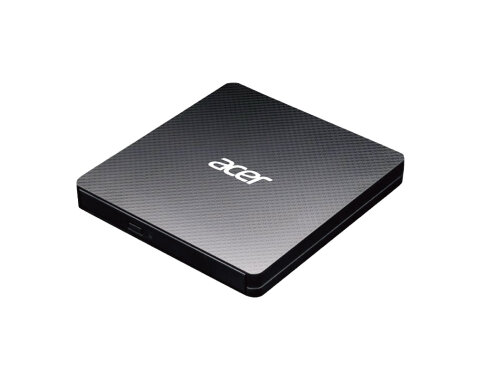 Acer GP.ODD11.001 - Schwarz - Slot-In Laufwerk - Notebook - DVD±RW - USB 3.2 Gen 1 (3.1 Gen 1) - CD - CD-R - CD-ROM - CD-RW - DVD+R - DVD+RW - DVD-R - DVD-ROM
