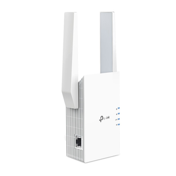 TP-LINK RE705X - Weiß - Extern - Mesh-Router - CE - RoHS - Dual-Band (2,4 GHz/5 GHz) - Wi-Fi 6 (802.11ax)