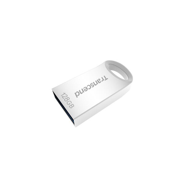Transcend JetFlash 710 - 128 GB - USB Typ-A - 3.2 Gen 1 (3.1 Gen 1) - Ohne Deckel - 3,3 g - Silber