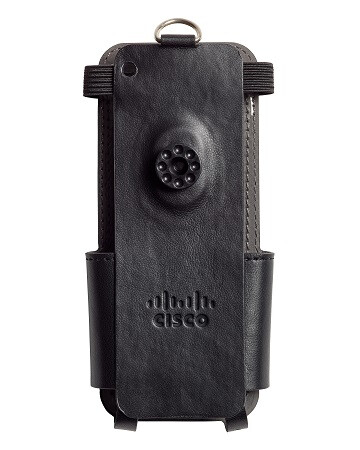 Cisco Tasche für schnurloses Telefon - Leder - für IP Phone 8821; Unified Wireless IP Phone 8821, 8821-EX