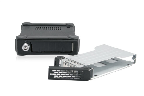 Icy Dock ToughArmor MB991U3-1SB - HDD / SSD-Gehäuse - 2.5 Zoll - Serial ATA III - 5 Gbit/s - Hot-Swap - Schwarz