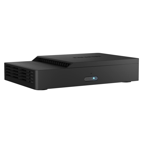 QNAP KoiBox-100W - Desktop - Schwarz - LAN - Status - Kensington - Intel - Intel® Celeron®
