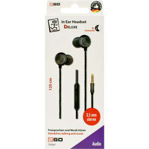 ACV In-Ear Stereo-Headset&quot;Deluxe&quot; - schwarz anthrazit