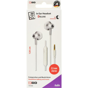 ACV In-Ear Stereo-Headset&quot;Deluxe&quot; - silber