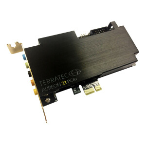 TerraTec Aureon 7.1 PCIe - 7.1 Kan&auml;le - Eingebaut - 24 Bit - 100 dB - PCI-E