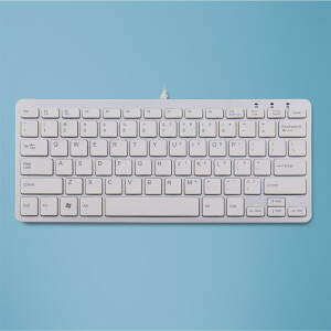 R-Go Compact R-Go Tastatur - QWERTY (US) - wei&szlig; -...