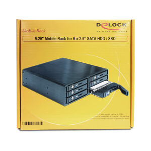 Delock 47221 - 1 L&uuml;fter - 6 Gbit/s - Leistung - SATA