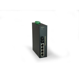 LevelOne 5-Port Fast Ethernet Industrial Switch -...