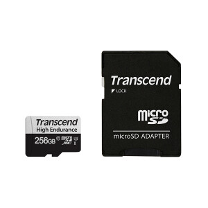 Transcend 350V - 256 GB - MicroSDXC - Klasse 10 - 95 MB/s...
