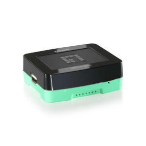 LevelOne USB Print Server (1-Port) - Schwarz - Gr&uuml;n...