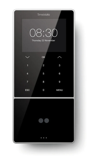 Safescan TM-838 SC - Schwarz - Gesichtserkennung - Passwort - Näherungskarte - Smart card - TFT - 8,89 cm (3.5 Zoll) - 1,2 GHz - 128 MB