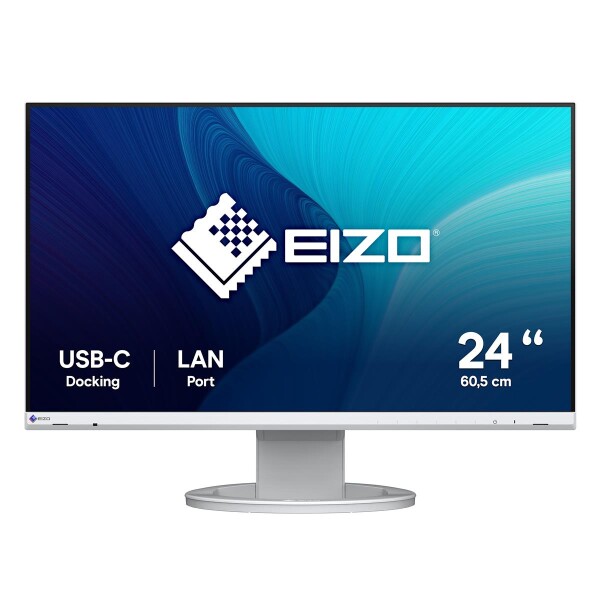 EIZO FlexScan EV2490-WT - 60,5 cm (23.8 Zoll) - 1920 x 1080 Pixel - Full HD - LED - 5 ms - Weiß
