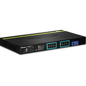 TRENDnet TPE-1620WS - Managed - L2 - Gigabit Ethernet (10/100/1000) - Power over Ethernet (PoE) - Rack-Einbau - 1U