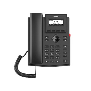 Fanvil X301P - IP-Telefon - Schwarz - Kabelgebundenes...