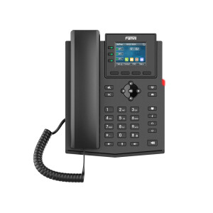 Fanvil X303W - IP-Telefon - Schwarz - Kabelgebundenes...
