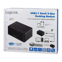 LogiLink QP0028 - HDD - SSD - SATA - Serial ATA II -...