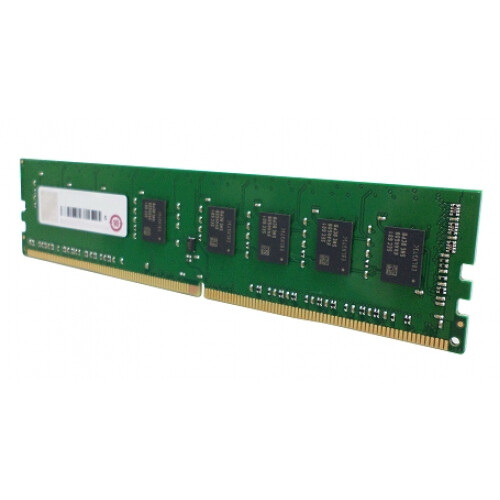 QNAP RAM-4GDR4A1-UD-2400 - 4 GB - 1 x 4 GB - DDR4 - 2400 MHz - 288-pin DIMM - Grün
