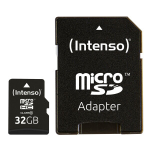 Intenso 32GB MicroSDHC - 32 GB - MicroSDHC - Klasse 10 -...