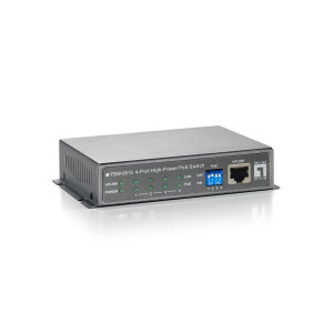 LevelOne 5-Port-Fast Ethernet-PoE-Switch - 4...
