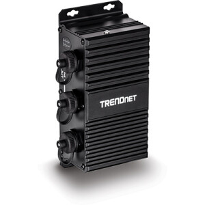 TRENDnet TI-EU120 - Gigabit Ethernet - Schwarz - 15,4 W -...
