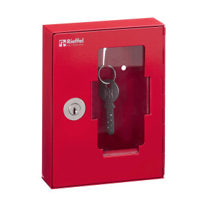 Rieffel K 1 - Stahl - Rot - 1 Haken - Schlüssel -...