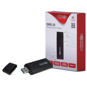 Inter-Tech DMG-20 - Kabellos - USB - WLAN - 867 Mbit/s -...