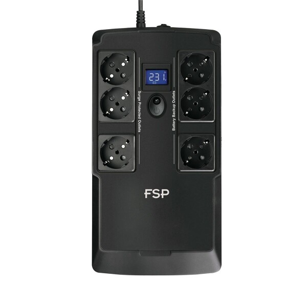 FSP Fortron NanoFit 600 - 0,6 kVA - 360 W - Sine - 220 V - 240 V - 50/60 Hz