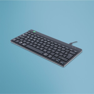 R-Go Compact Break R-Go Tastatur - QWERTZ (DE) - schwarz...