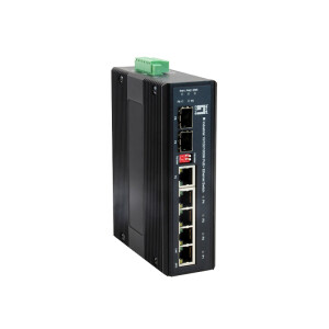 LevelOne IES-0610 - Gigabit Ethernet (10/100/1000) - Vollduplex - Power over Ethernet (PoE) - Wandmontage
