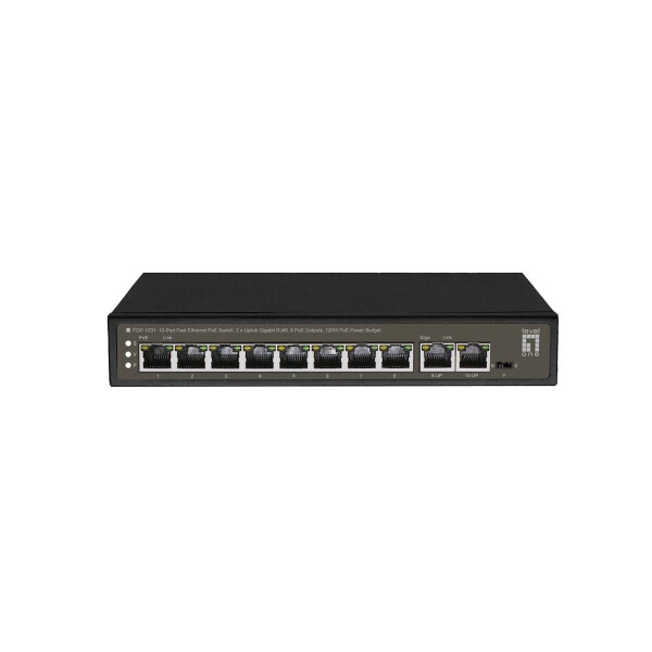 LevelOne FGP-1031 - Unmanaged - Gigabit Ethernet (10/100/1000) - Vollduplex - Power over Ethernet (PoE)